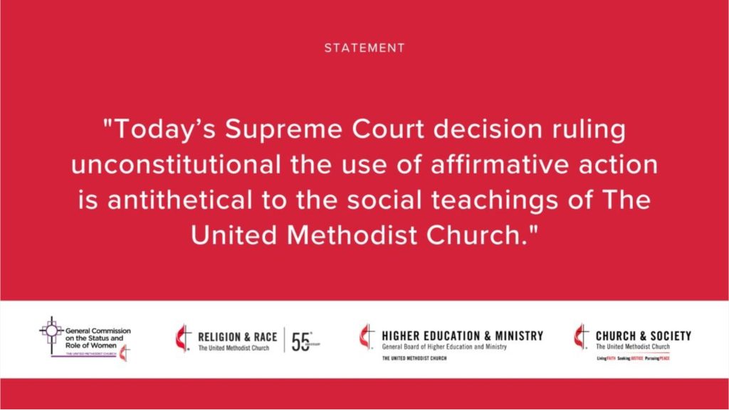 Text excerpt of statement on Supreme Court decision.