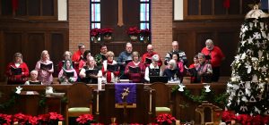 The Christmas Choir performing at Nashville FUMC