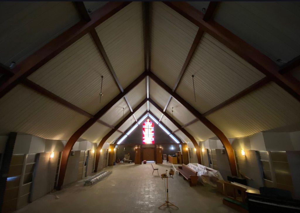 Inside of Amboy UMC