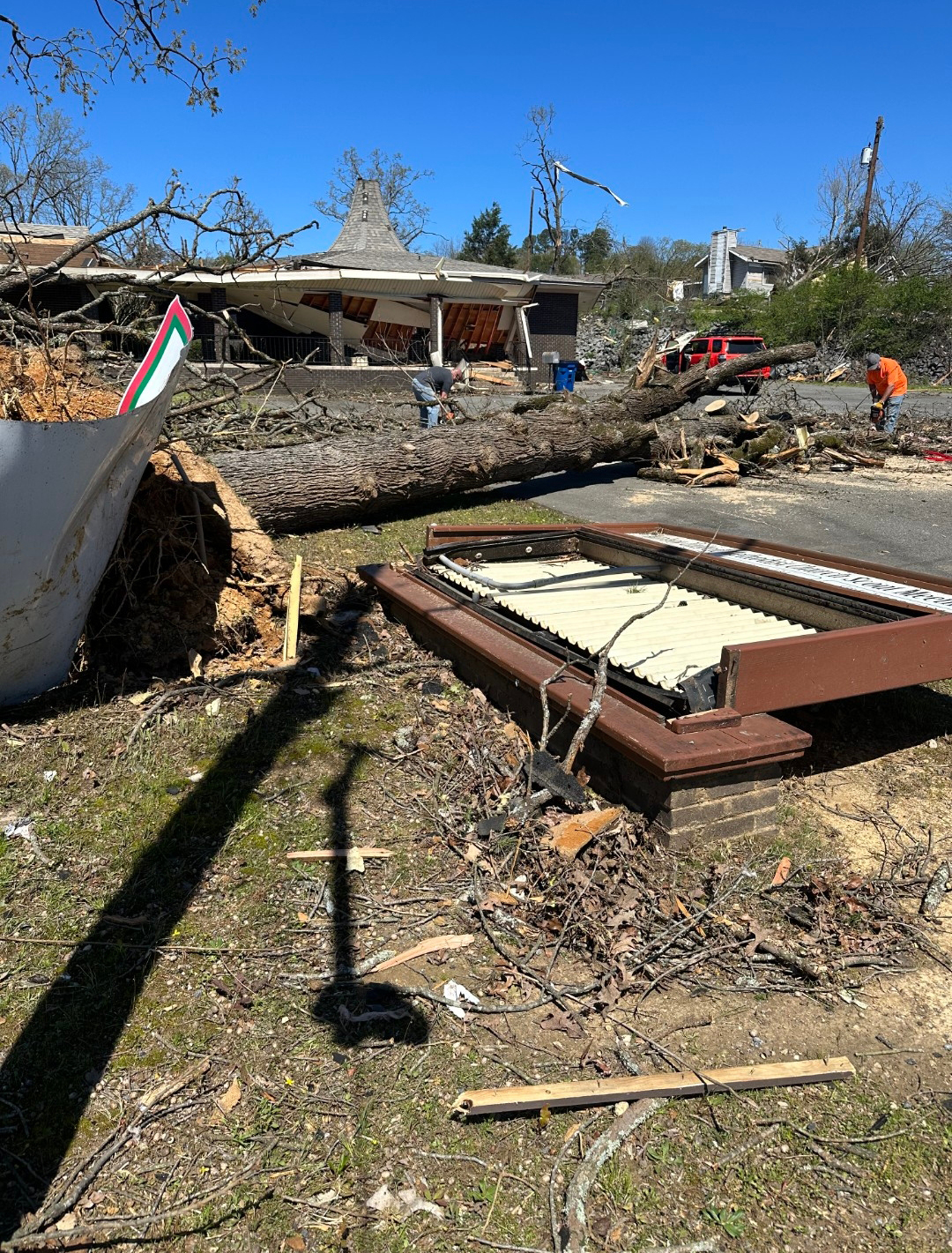 Rebuilding Amboy UMC after a tornado